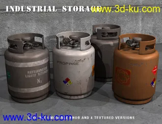 3D打印模型Industrial Clutter Bundle的图片