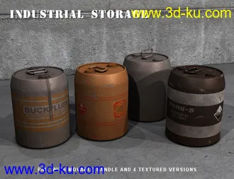 3D打印模型Industrial Clutter Bundle的图片