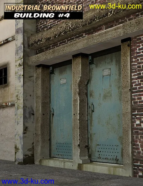 IndustrialBrownfield Building 4模型的图片1