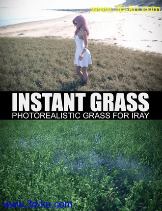 3D打印模型Instant Grass - Photorealistic Grass For Iray的图片