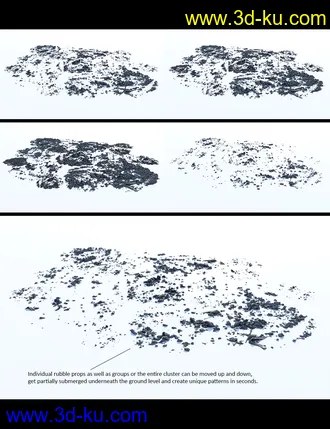3D打印模型Instant Rubble的图片