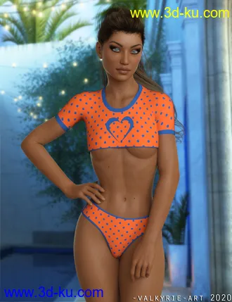 3D打印模型InStyle - Japanese School Swimsuit的图片