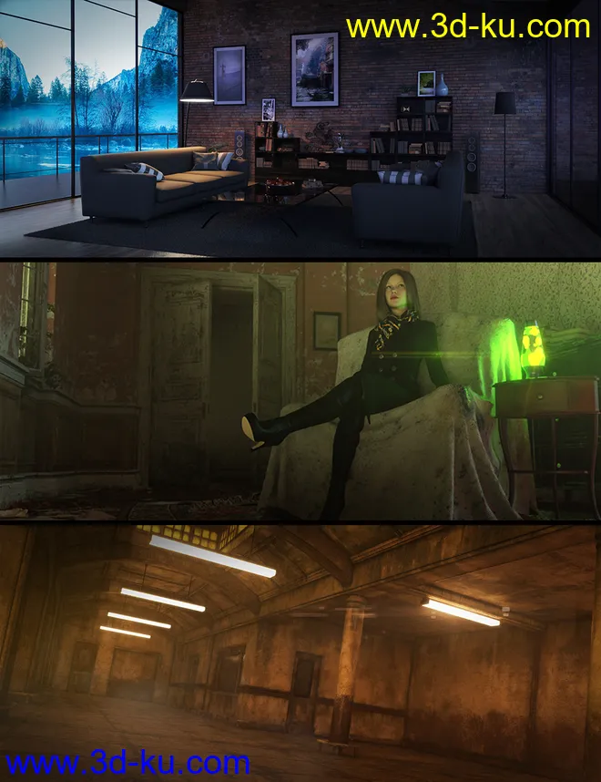 Interior Light Pro for Filament and Iray模型的图片1