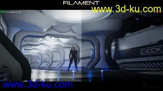 3D打印模型Interior Light Pro for Filament and Iray的图片