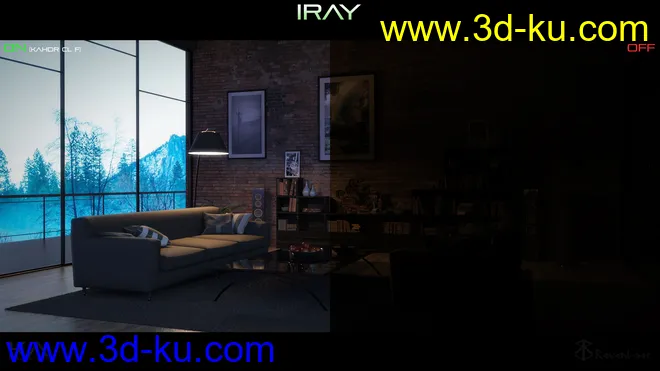 Interior Light Pro for Filament and Iray模型的图片10