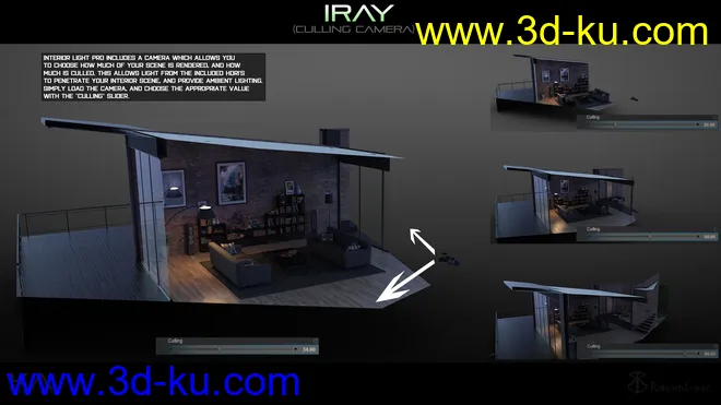 Interior Light Pro for Filament and Iray模型的图片11