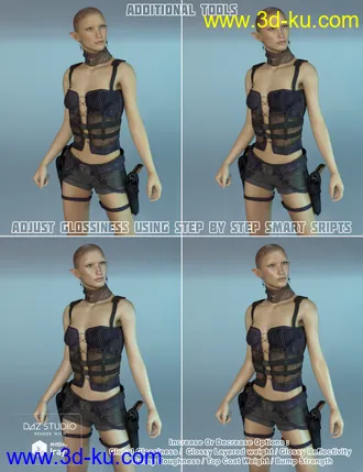 3D打印模型Iray Converter for Genesis and Generation 4 Bundle的图片