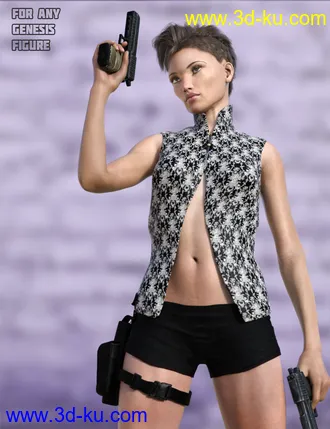 Iray Converter for Genesis and Generation 4 Bundle模型的图片27