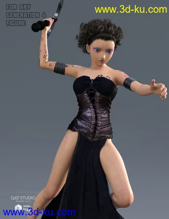 Iray Converter for Genesis and Generation 4 Bundle模型的图片29