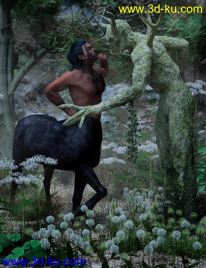 Iray Nature Shaders - Bark模型的图片3