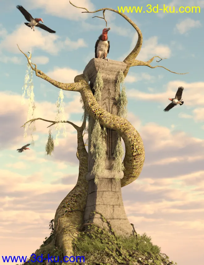 Iray Nature Shaders - Bark模型的图片4