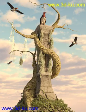 3D打印模型Iray Nature Shaders - Bark的图片