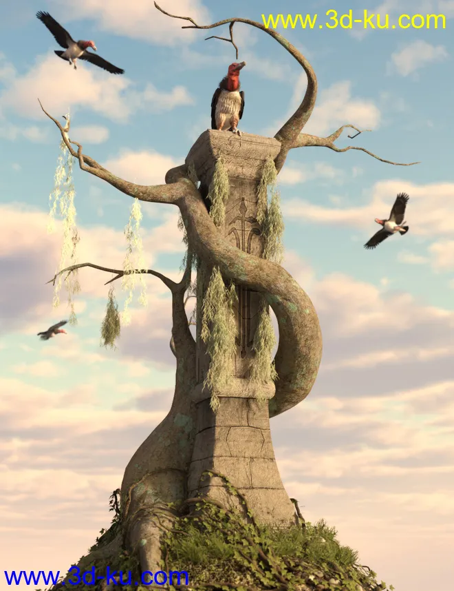 Iray Nature Shaders - Bark模型的图片7