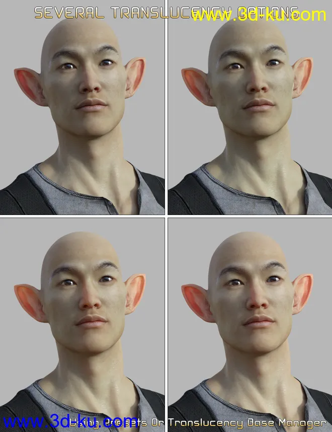 Iray Smart Converter and Advanced Skin Managers for Genesis 2模型的图片5
