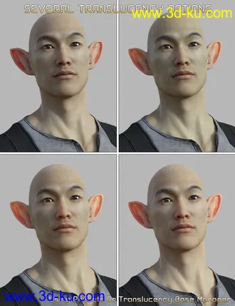 3D打印模型Iray Smart Converter and Advanced Skin Managers for Genesis 2的图片