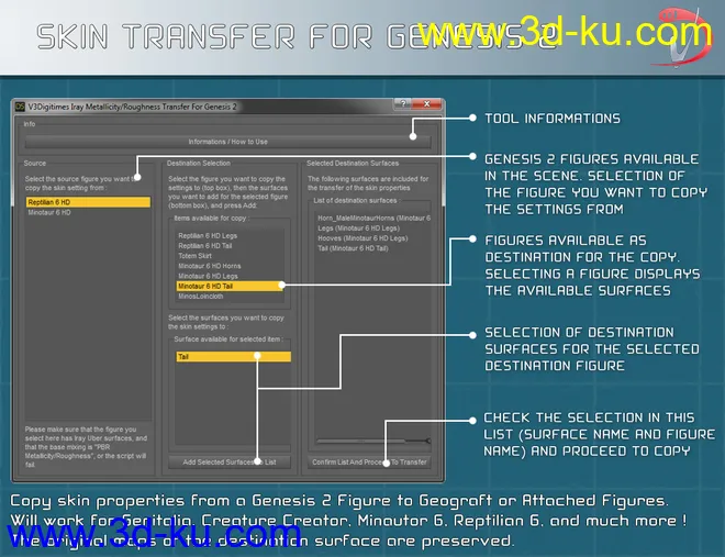 Iray Smart Converter and Advanced Skin Managers for Genesis 2模型的图片17