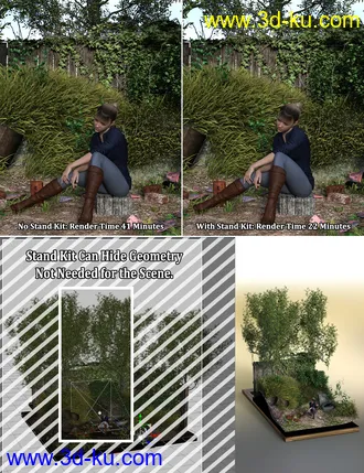 3D打印模型Iray Stand Kit的图片