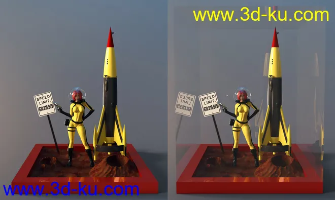 Iray Stand Kit模型的图片4