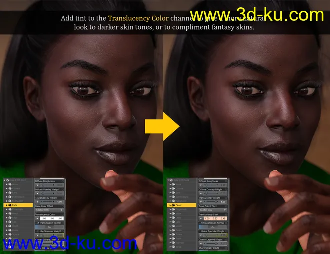 Iray Vellus Horizon Shader System for Genesis 8 Female模型的图片7