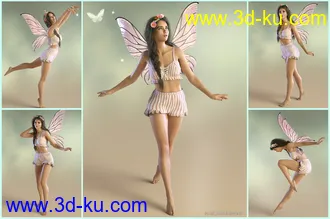 3D打印模型iV A Touch of Magic Poses for Genesis 8 Female的图片