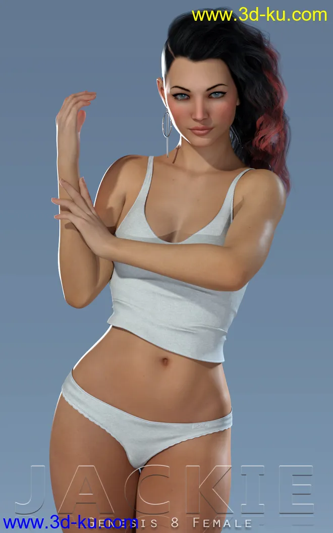 Jackie for Genesis 8 Female模型的图片1