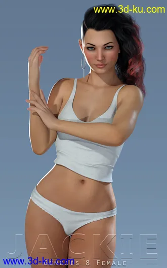 3D打印模型Jackie for Genesis 8 Female的图片