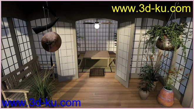 Japanese Garden for DS模型的图片1
