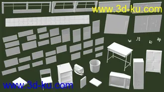 3D打印模型Japanese Neat Classroom的图片
