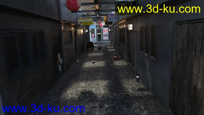 Japanese Store Alley模型的图片3