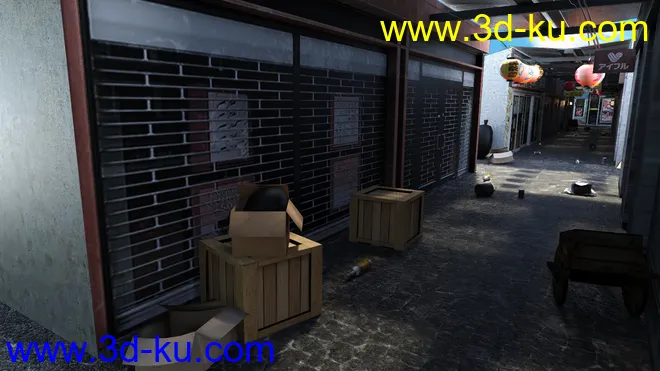 Japanese Store Alley模型的图片4