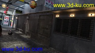 3D打印模型Japanese Store Alley的图片