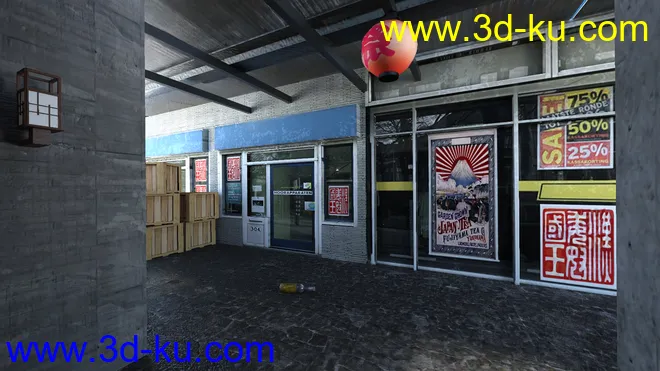 Japanese Store Alley模型的图片9