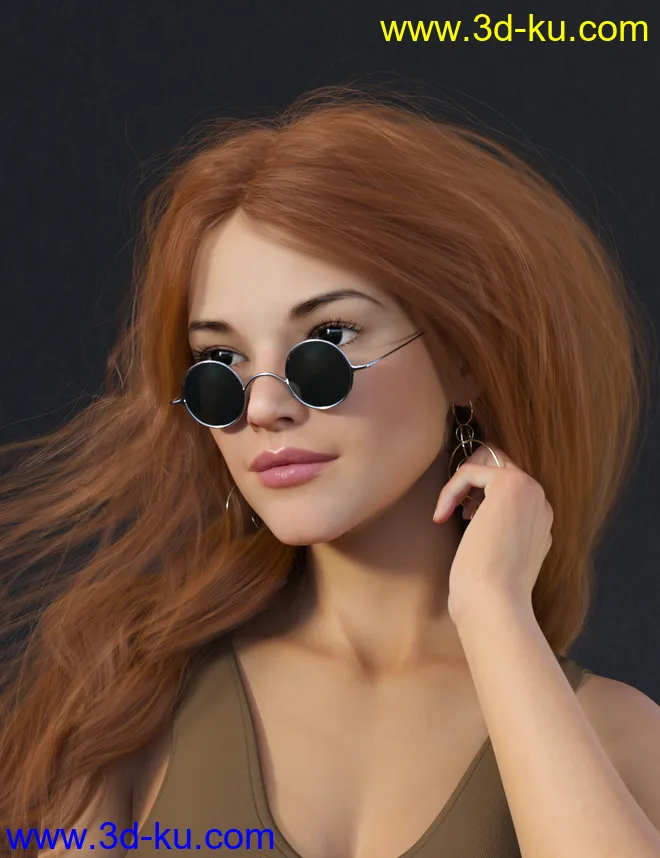 Jeanne HD for Genesis 8 Female模型的图片1
