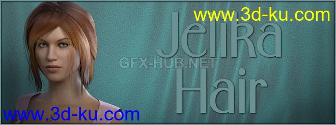 Jelika Hair G3F G8F模型的图片1