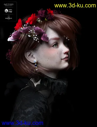 3D打印模型Jellybean for Genesis 8 Female的图片