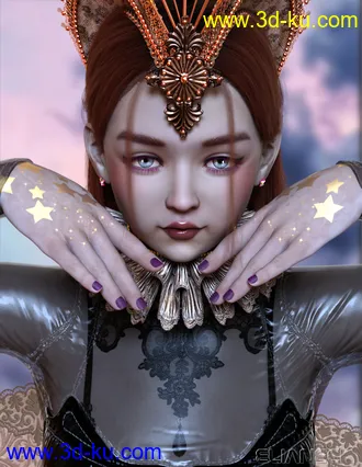 3D打印模型Jellybean for Genesis 8 Female的图片
