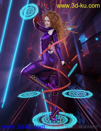 Jellybean for Genesis 8 Female模型的图片7