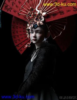 3D打印模型Jellybean for Genesis 8 Female的图片