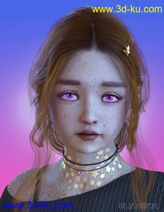 3D打印模型Jellybean for Genesis 8 Female的图片