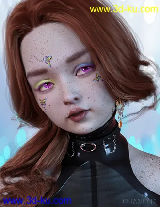 3D打印模型Jellybean for Genesis 8 Female的图片