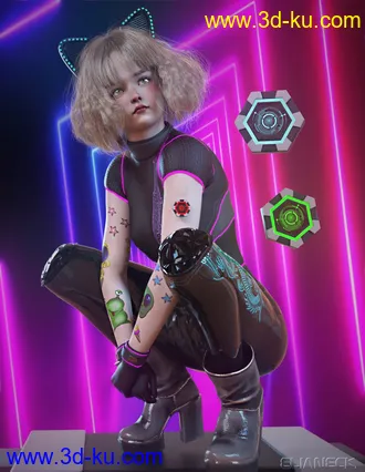 Jellybean for Genesis 8 Female模型的图片17