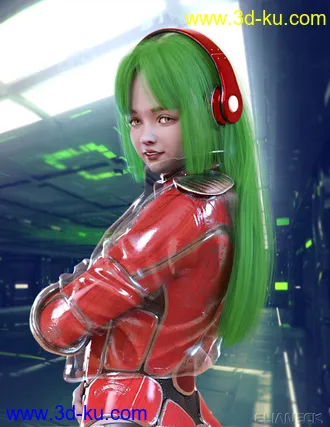 Jellybean for Genesis 8 Female模型的图片20