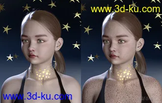 3D打印模型Jellybean for Genesis 8 Female的图片