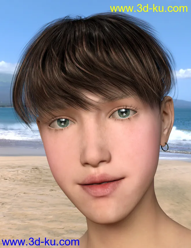 Jeremy for Genesis 8 Male模型的图片3