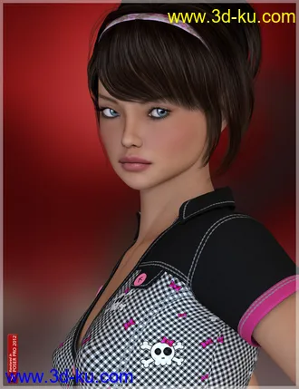 3D打印模型Jersey for Genesis 2 Female(s)的图片