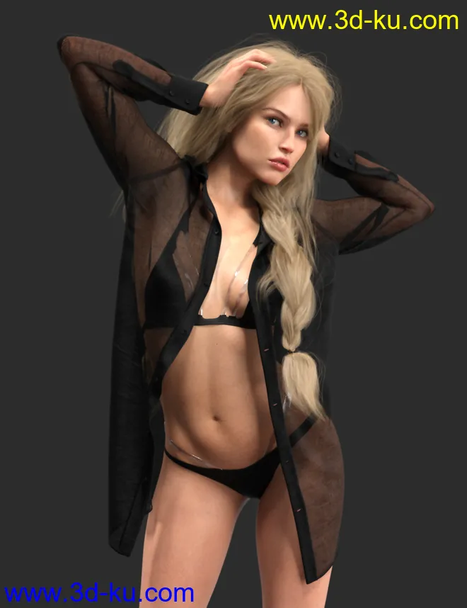Jessamy HD for Genesis 8 Female模型的图片5
