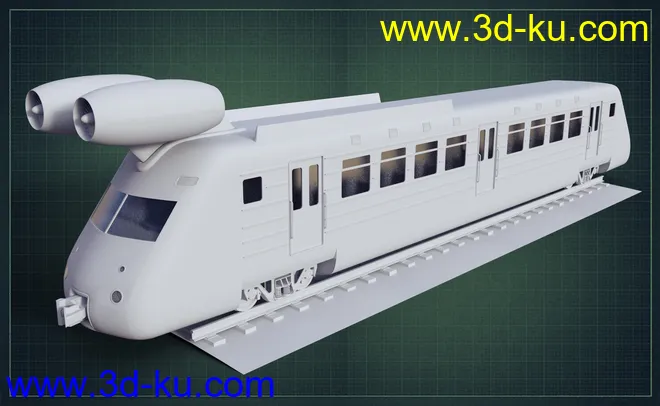 Jet Powered Train模型的图片6