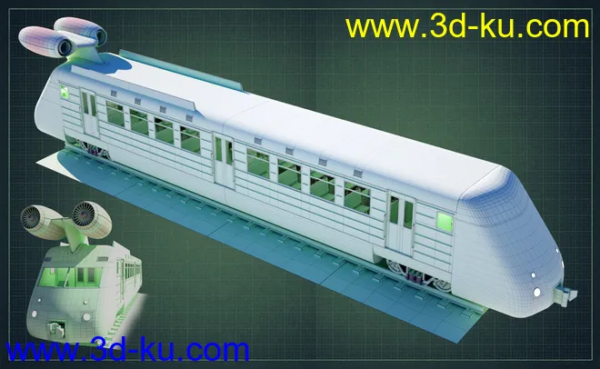 Jet Powered Train模型的图片8