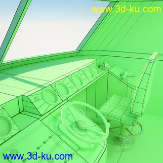 3D打印模型Jet Powered Train的图片