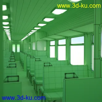 3D打印模型Jet Powered Train的图片
